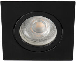 Kanlux 12V/220V, GU10, 30°-ban állítható, 82x82 mm, alumínium házas mennyezeti spot lámpatest, DALLA (22434)
