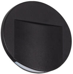 Kanlux 0, 8W, 15 lm, 12V, Ø75 mm süllyeszthető kerek műanyag lépcsővilágító - 30 000 h élettartam (33335)