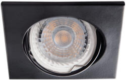 Kanlux 12V/220V, GU10, 76x76 mm, acél házas mennyezeti spot lámpatest, ALOR DSL (26732)