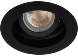 Kanlux 20°-os szögben állítható, Ø100 mm, GU10, IP20, alumínium házas, kerek spot lámpa keret, ARET (38362)