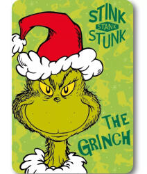  A Grincs Stink Karácsony polár takaró 100x140cm (FML352839) - oliviashop