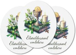 Nyomtatott dekorkarton - Elsőáldozás - általános 3db/csomag