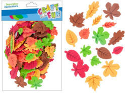 DP CRAFT Dekorgumi, öntapadós, őszi levelek, 180 db-os (STK-463846) - mesescuccok