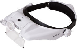 Levenhuk Zeno Vizor HR4 fejre rögzíthető, tölthető nagyító (72614)