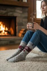 Pesail Női, thermo karácsonyi zokni, 5 pár/csomag