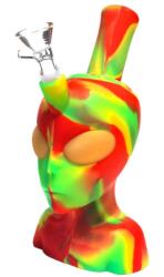 Black Sheep Bong silicon Alien rasta + Recipient secret 20cm