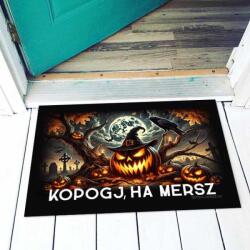  Kopogj ha mersz - Lábtörlő - Halloweeni Lábtörlő, Kellék, Őszi Dekoráció (LA193)
