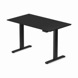 LVN System LVN System Flex+ 120x67cm fekete elektromosan állítható magasságú íróasztal | Memória funkció +USB