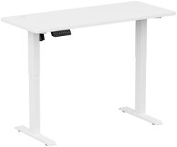 LVN System Elektromosan állítható magasságú íróasztal iskolakezdéshez, ülő-/állómunkához 120x60cm fehér LVN System Control - lvnsystem