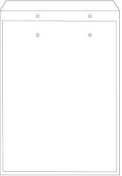  Légpárnás tasak No11/W1 szilikonos fehér 100x165mm (139842)