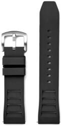  Curea silicon tip Richard Mille neagră 22mm