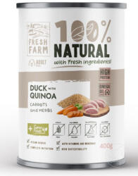 Fresh Farms Fresh Farm durva pástétom kacsával, quinoával, répával és gyógynövényekkel 400 g (FFCPD400)
