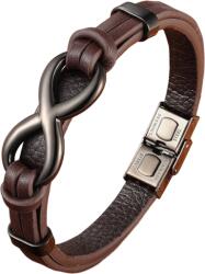 BeSpecial Bratara Infinity maro piele naturala si inox (BIGP0137_23)