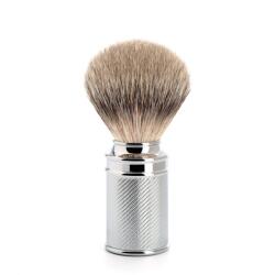 Mühle Perie de bărbierit Mühle din peri de bursuc (silvertip badger, crom) (P1008)
