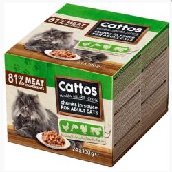 Cattos Macska 24x100g Alutasak - all4pets