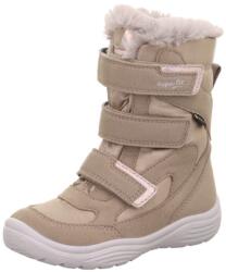 Superfit cizme de iarnă pentru fete CRYSTAL GTX BEIGE 1-009090-4000 | cizme impermeabile și respirabile cu membrană Gore-tex și închidere cu scai - 27