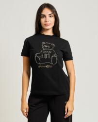 Guess unique attitude ss t-shirt s | Femei | Tricouri | Negru | V5BI16K8FQ4-JBLK