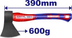 EMTOP Toporisca 600g, maner din fibra de sticla - EHAMAX0600, EMTOP (EHAMAX0600)