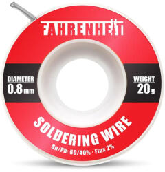 FAHRENHEIT Forrasztó ón 0, 8mm 20g (55130) - nepavill