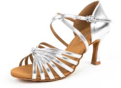 Botan Pantofi de dans pentru femei Botan BL-18 argintiu 7, 5 cm Flare Mărime: 36