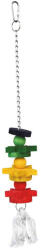 TRIXIE Wooden Toy | Fa játék láncon nagy papagájok részére - 30cm