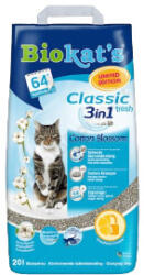 Biokat's Gimpet Biokats Cotone Blossom Classic 3 in 1 | Csomósodó macskaalom friss illattal - 5 Kg