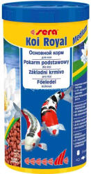 Sera Koi Royal Medium | Teljes értékű növekedési táp közepes méretű koi pontyok számára - 1000 ml