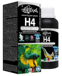 Haquoss | H4 General Shield | Általános védelmet nyújtó folyékony készítmény akváriumi díszhalak számára - 100 ml