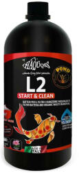  Haquoss | L2 START & CLEAN | - Indító és víztisztító baktériumkeverék kerti tavakhoz - 2, 5 liter