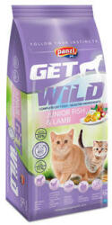 Panzi | Get Wild | Kölyök macskáknak | Száraztáp | Hal, bárány - 15 kg