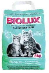 BIOLUX | Zeolit alapú csomósodó macskaalom - 5 Kg