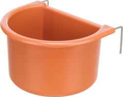 TRIXIE Hanging Bowl with Wire Holder | Műanyag etető (többféle színben) madarak részére - 400 ml / 8x11 cm