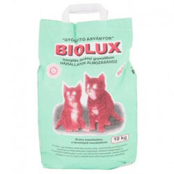 BIOLUX | Zeolit alapú csomósodó macskaalom - 10 Kg