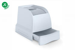  Imac | Frida macskatoalett felső bejárattal - 56×40×43 cm - világosszürke