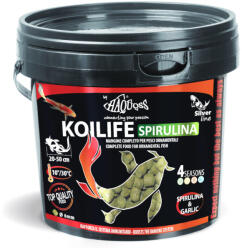 Haquoss | KOILIFE SPIRULINA | - Spirulinás lebegő haltáp koi pontyok és tavi díszhalak számára - 5liter / 1, 75kg - zoonet - 12 190 Ft