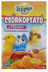 Trópus | Csőrkoptató - ízesített (mézes) díszmadarak részére - 2x35g