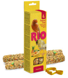 RIO Dupla Rúd Kiegészítő madáreleség trópusi gyümölcsökkel kanáriknak 2x40 g