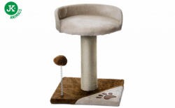  JK | Caty macskakaparó pihenővel, játékkal 32X32X40cm, bézs/barna