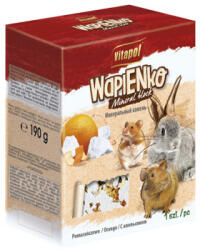 Vitapol Mineral Block | Fogkoptató rágcsálóknak | Narancsos - 40 g