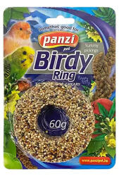 Panzi | Birdy Ring - kiegészítő eleség (mézeskarika) hullámos papagájok és kanárik részére - 60g