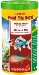 Sera Pond Mix Royal Nature | Vegyes csemege minden tavi hal számára - 1000 ml