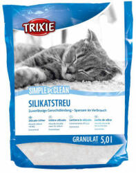 TRIXIE | Simple'n'Clean Silicate Litter | Szilikon alom - 5 L
