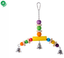 JK | Libikóka, három csengettyűs fajáték madaraknak - 23 cm