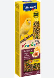 Vitakraft | Kracker - Dupla rúd (sárgabarack, füge) Kanári madarak részére - 60g