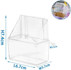 Nobleza madáretető 6.7*7*7.4cm