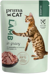 PrimaCat Classics alutasakos macskaeledel Bárány szószban 85 g