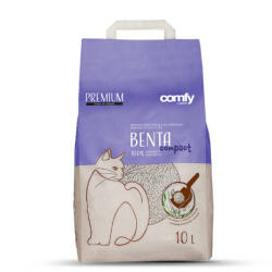 Comfy | Benta Compact Standard | Csomósodó, illatosított (levendula) macskaalom - 10 L