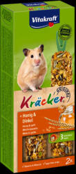 Vitakraft Kracker | Dupla rúd hörcsögöknek | Méz-tönköly - 2x56 g