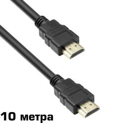 DeTech Кабел HDMI към HDMI, 1080p (Full HD), Без ферит, Черен, Дължина 10 метра