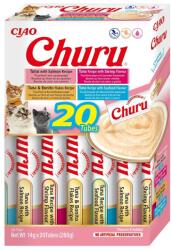 Inaba Foods Churu Variety Seafood fructe de mare si ton pentru pisici multibox 20x14 g (280 g)